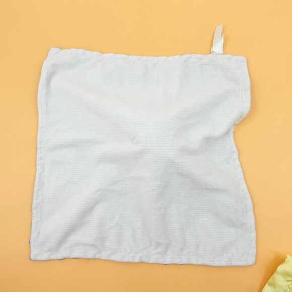 Lovey Lot Duck Dog Taggies Carters Kids Preferred Blue Yellow Security Blanket - Picture 6 of 14